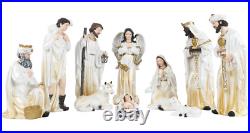 Nativity Scene Set 12 Inch 11 Piece Holy Family & Magi Nacimiento 2117SN New