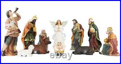 Nativity Scene Set 12 Inch 11 Piece Holy Family & Magi Nacimiento 78202 New