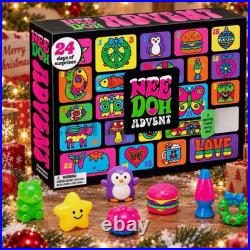 NeeDoh 2026 Advent Calendar Blind Box Countdown Christmas Holiday Gift