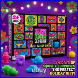 NeeDoh 2026 Advent Calendar Blind Box Countdown Christmas Holiday Gift