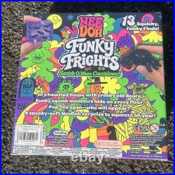 NeeDoh Calendar Halloween Funky Frights & Teenie Jack Glow Lantern Bundle Lot