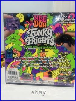 NeeDoh Funky Frights Squish-O-Ween Advent Calendar 13pc Glow in the Dark