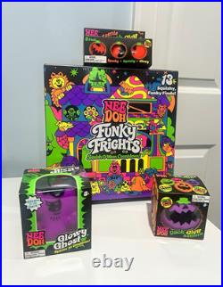 Needoh Halloween 4 bundle-FreakyFrights, JackGlow, TeenieJackGlows, PurpleGhost