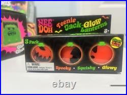 Needoh Halloween 4 bundle-FreakyFrights, JackGlow, TeenieJackGlows, PurpleGhost
