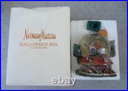 Neiman Marcus Department 56 Halloween Waterglobe 2002 Lighted Animated NEW