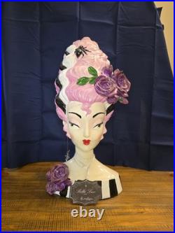 New 2025 Bella Lux Retro Pink Frankenstein Bride Bust 18 Halloween EARRING GONE