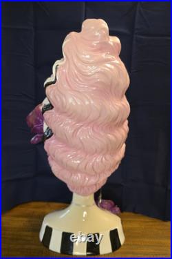 New 2025 Bella Lux Retro Pink Frankenstein Bride Bust 18 Halloween EARRING GONE