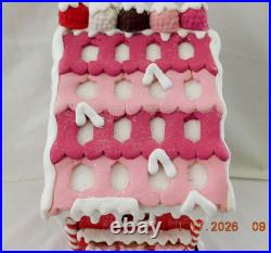 New 2025 Trimsetter Gingerbread House Light Up LED Pet Shop 11.8T x 8L x 6.5