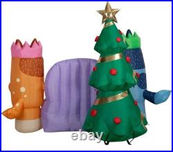 New 6.6' Bluey Family Christmas Inflatable 2025 Gemmy Indoor Outdoor Yard Decor