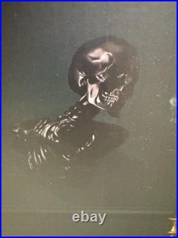 New Christian Siriano New York Halloween 3-D Gothic Skull Skeleton Wall Hanging