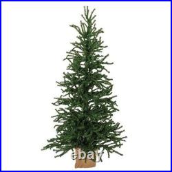 New Christmas Rustic PRIMITIVE GERMAN TWIG TREE Burlap Base 5ft