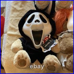 New FULL SET Spirit Halloween TEDDY TERRORS Bears Pennywise Terrifier Scream