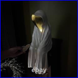 New HALLOWS EVE Light Up Sitting Ghost 22 Viral Halloween 2026 Decor NWT