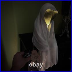 New HALLOWS EVE Light Up Sitting Ghost 22 Viral Halloween 2026 Decor NWT