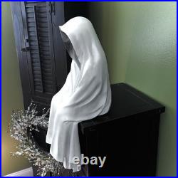 New HALLOWS EVE Light Up Sitting Ghost 22 Viral Halloween 2026 Decor NWT
