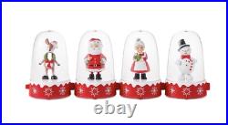 New Hallmark Holiday Christmas Happy Tappers Set Santa Mrs. Claus Reindeer 2024