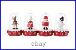 New Hallmark Holiday Christmas Happy Tappers Set Santa Mrs. Claus Reindeer 2024