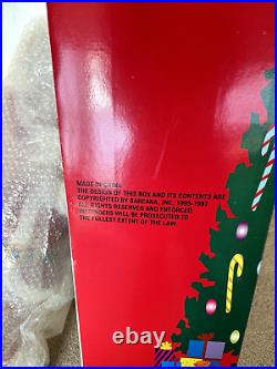 New In Box RARE Barcana Vintage Santa Claus Fiberglass 27 Santa On Rope New In Box RARE Barcana Vintage Santa Claus Fiberglass 27 Santa On Rope