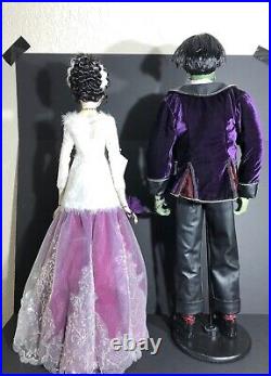 New Katherine Collection Frankenstein and Bride Doll 2022 Halloween Collection