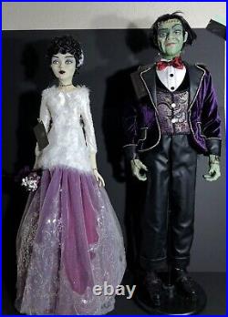 New Katherine Collection Frankenstein and Bride Doll 2022 Halloween Collection