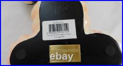 New MacKenzie-Childs Autumnology Check & Stripe Pumpkin Cluster Centerpiece