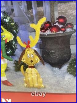New Outdoor Lighted Grinch Max Holiday Lawn Decor LED Lights Lawn Decor 4.1