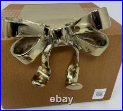 New Pottery Barn LoveShackFancy Bow Stocking Holder NIB