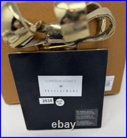 New Pottery Barn LoveShackFancy Bow Stocking Holder NIB
