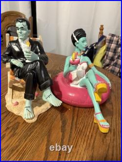 New Summerween Here Lies Summer Frankenstein Bride Of Frankenstein SET Halloween