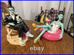 New Summerween Here Lies Summer Frankenstein Bride Of Frankenstein SET Halloween
