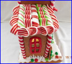 New Trimsetter Gingerbread House Light Up LED Christmas Tree Store 15T x 12.5L