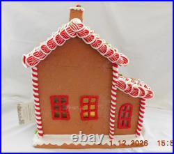 New Trimsetter Gingerbread House Light Up LED Christmas Tree Store 15T x 12.5L