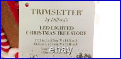 New Trimsetter Gingerbread House Light Up LED Christmas Tree Store 15T x 12.5L