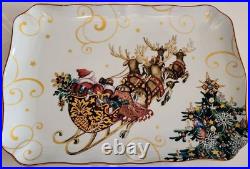 New-Twas the Night Before Christmas ExtraLarge 21.5 RectangularServing Platter New-Twas the Night Before Christmas ExtraLarge 21.5 RectangularServing Platter