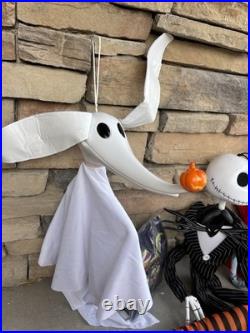 Nightmare Before Christmas 3ft Jack Sally Snake Zero Outdoor Hanging Decor SET 4