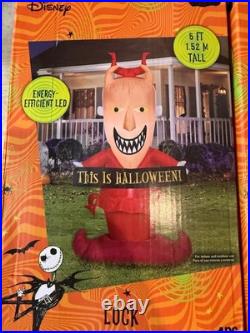 Nightmare Before Christmas Lock, Shock, Barrel HALLOWEEN Inflatables 5