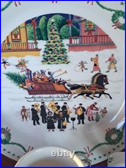 Nikko Americana Christmas Dinnerware Design By Charles Wysocki 31 Piece Grouping Nikko Americana Christmas Dinnerware Design By Charles Wysocki 31 Piece Grouping