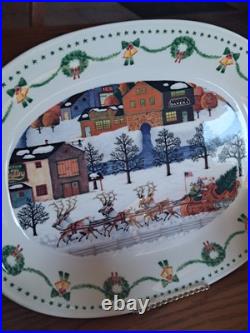 Nikko Americana Christmas Dinnerware Design By Charles Wysocki 31 Piece Grouping Nikko Americana Christmas Dinnerware Design By Charles Wysocki 31 Piece Grouping