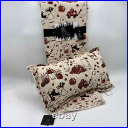 Noir Night Halloween Throw Pillow Set Ghost Pumpkin Decor Oversized 50x70 Noir Night Halloween Throw Pillow Set Ghost Pumpkin Decor Oversized 50x70