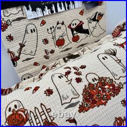 Noir Night Halloween Throw Pillow Set Ghost Pumpkin Decor Oversized 50x70 Noir Night Halloween Throw Pillow Set Ghost Pumpkin Decor Oversized 50x70