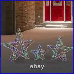 Northlight 3 LED Lighted Color Changing Stars Outdoor Christmas Decorations 23 Northlight 3 LED Lighted Color Changing Stars Outdoor Christmas Decorations 23
