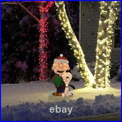 Northlight LED Lighted Peanuts Charlie Brown and Snoopy Caroling Outdoor