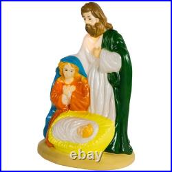 Northlight Lighted Nativity Scene Blow Mold Outdoor Christmas Decoration 34 Northlight Lighted Nativity Scene Blow Mold Outdoor Christmas Decoration 34