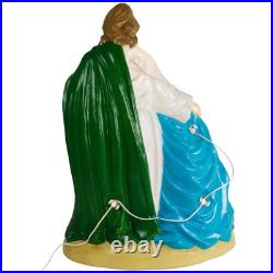 Northlight Lighted Nativity Scene Blow Mold Outdoor Christmas Decoration 34 Northlight Lighted Nativity Scene Blow Mold Outdoor Christmas Decoration 34