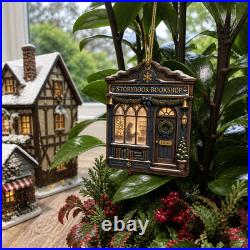 Nostalgic Bookshop Wooden Ornament Vintage Gift for Book Lovers