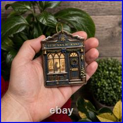 Nostalgic Bookshop Wooden Ornament Vintage Gift for Book Lovers