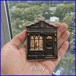 Nostalgic Bookshop Wooden Ornament Vintage Gift for Book Lovers