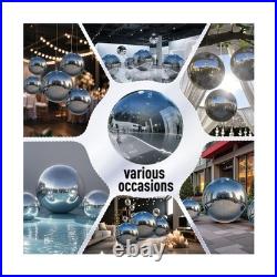 OZIS 40inch Giant Inflatable Mirror Ball for Hanging&Standing PVC Airtight Di