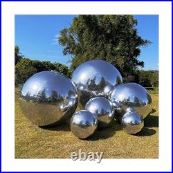 OZIS 40inch Giant Inflatable Mirror Ball for Hanging&Standing PVC Airtight Di
