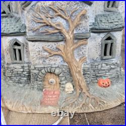 Old World Christmas OWC 1987 Halloween Haunted House Lights Ghost Rare Tested